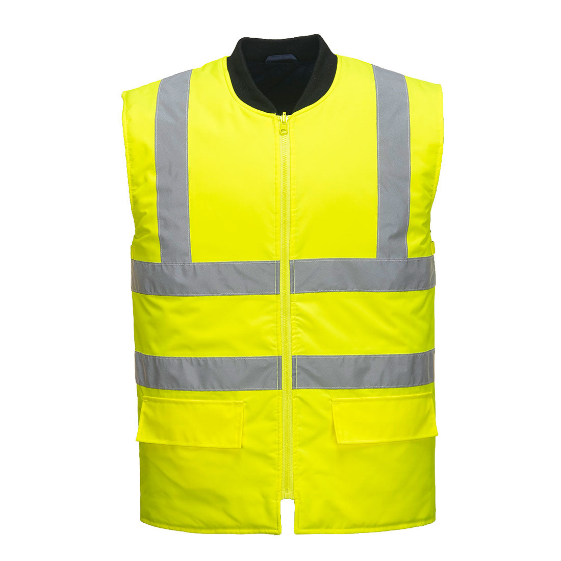 Portwest S468 Hi Vis 4-in-1 Traffic Jacket 1#colour_yellow 2#colour_yellow