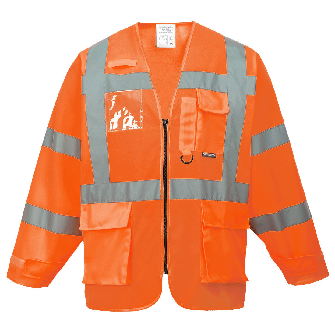 Portwest S475 Hi Vis Executive Jacket 1#colour_orange