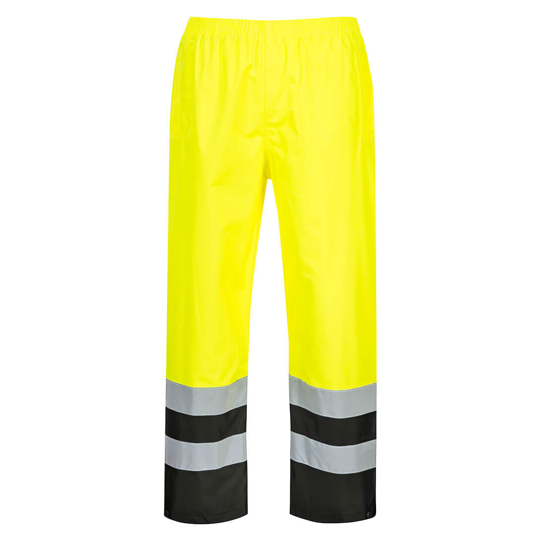 Portwest S486 Hi Vis Two Tone Traffic Trousers 1#colour_yellow-black