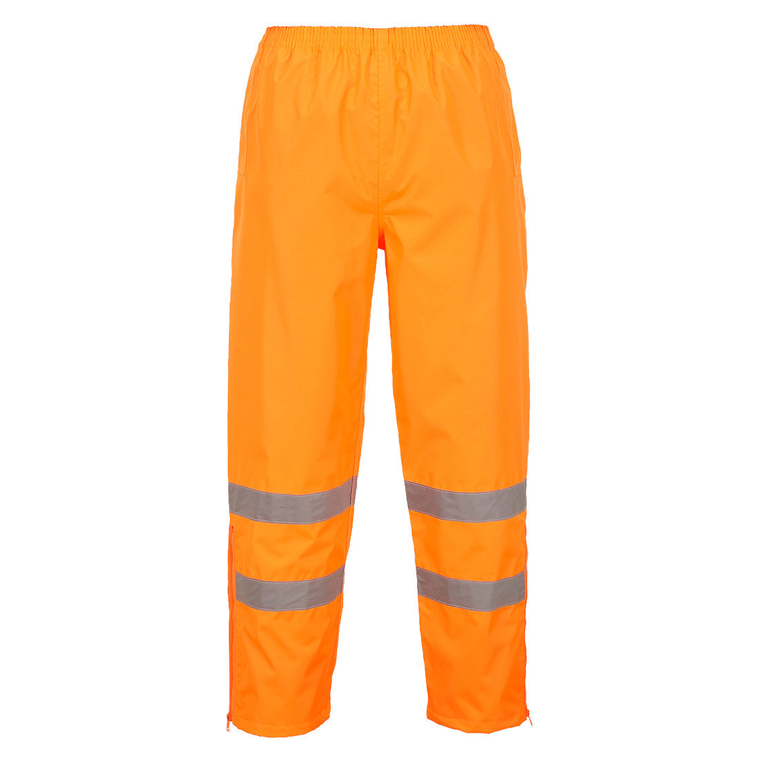 Portwest S487 Hi Vis Breathable Trousers 1#colour_orange