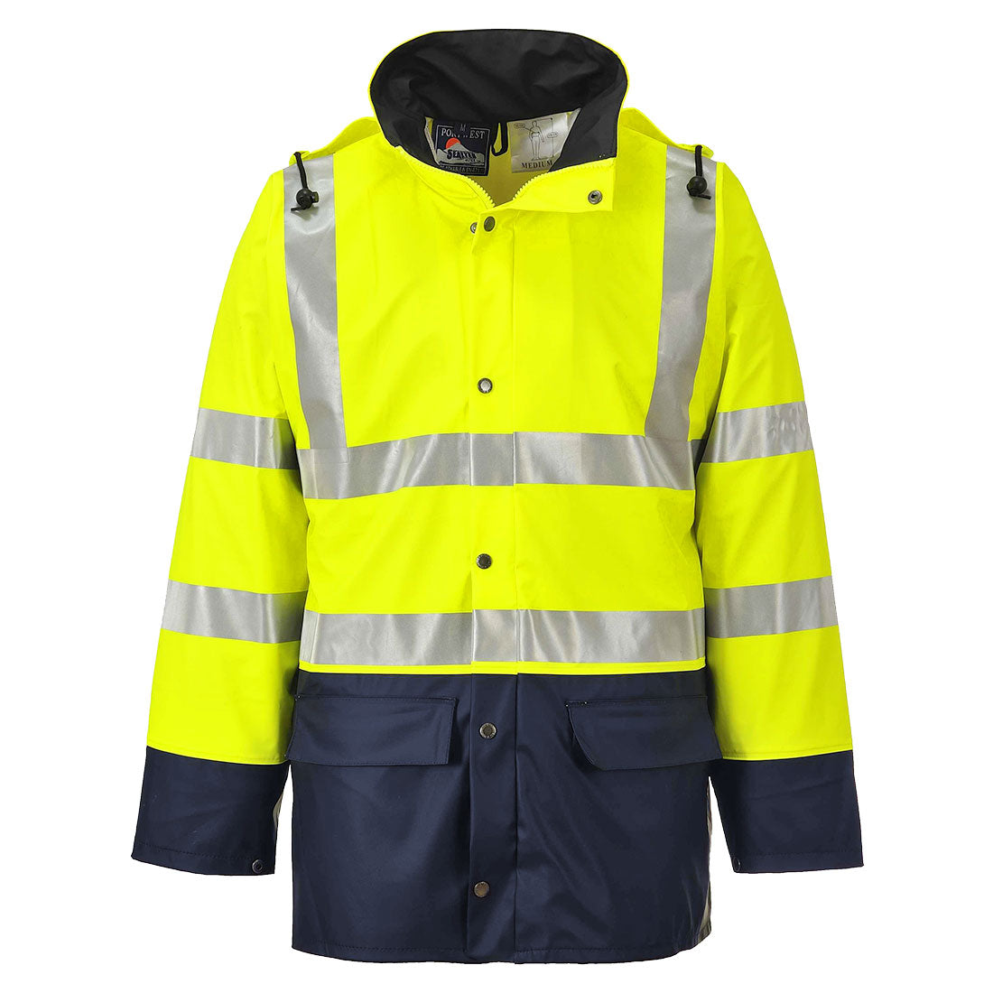 Portwest S496 Sealtex Ultra Two Tone Jacket 1#colour_yellow-navy