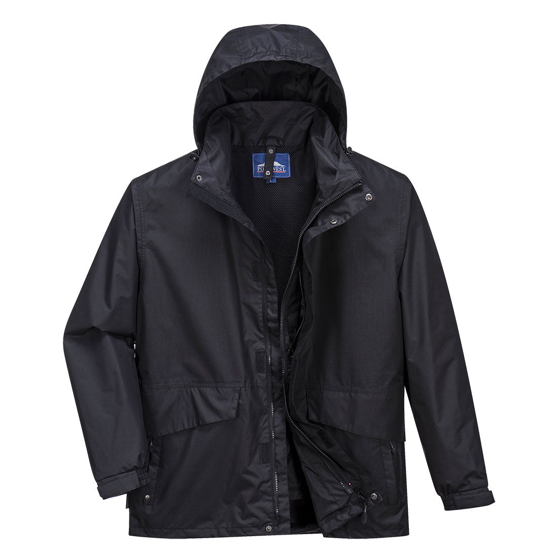 Portwest S507 Argo Breathable 3 in 1 Jacket 1#colour_black