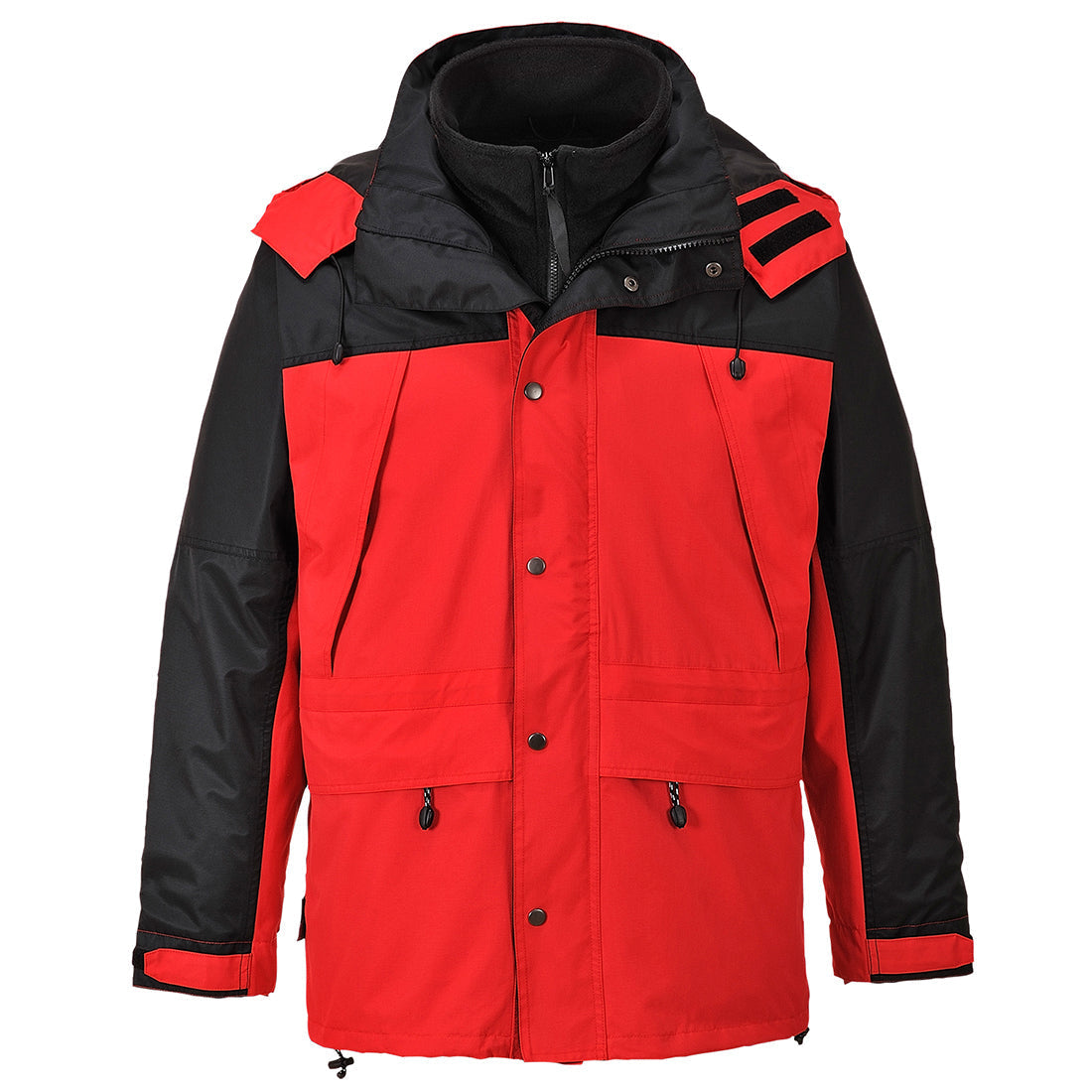Portwest S532 Orkney 3 in 1 Breathable Jacket 1#colour_red