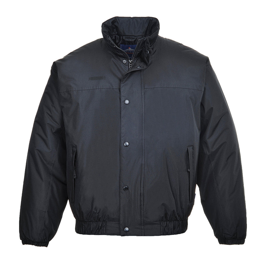 Portwest S533 Falkirk Bomber Jacket 1#colour_black