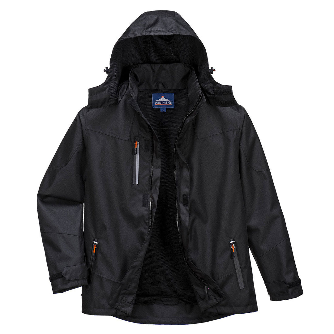 Portwest S555 Outcoach Jacket 1#colour_black