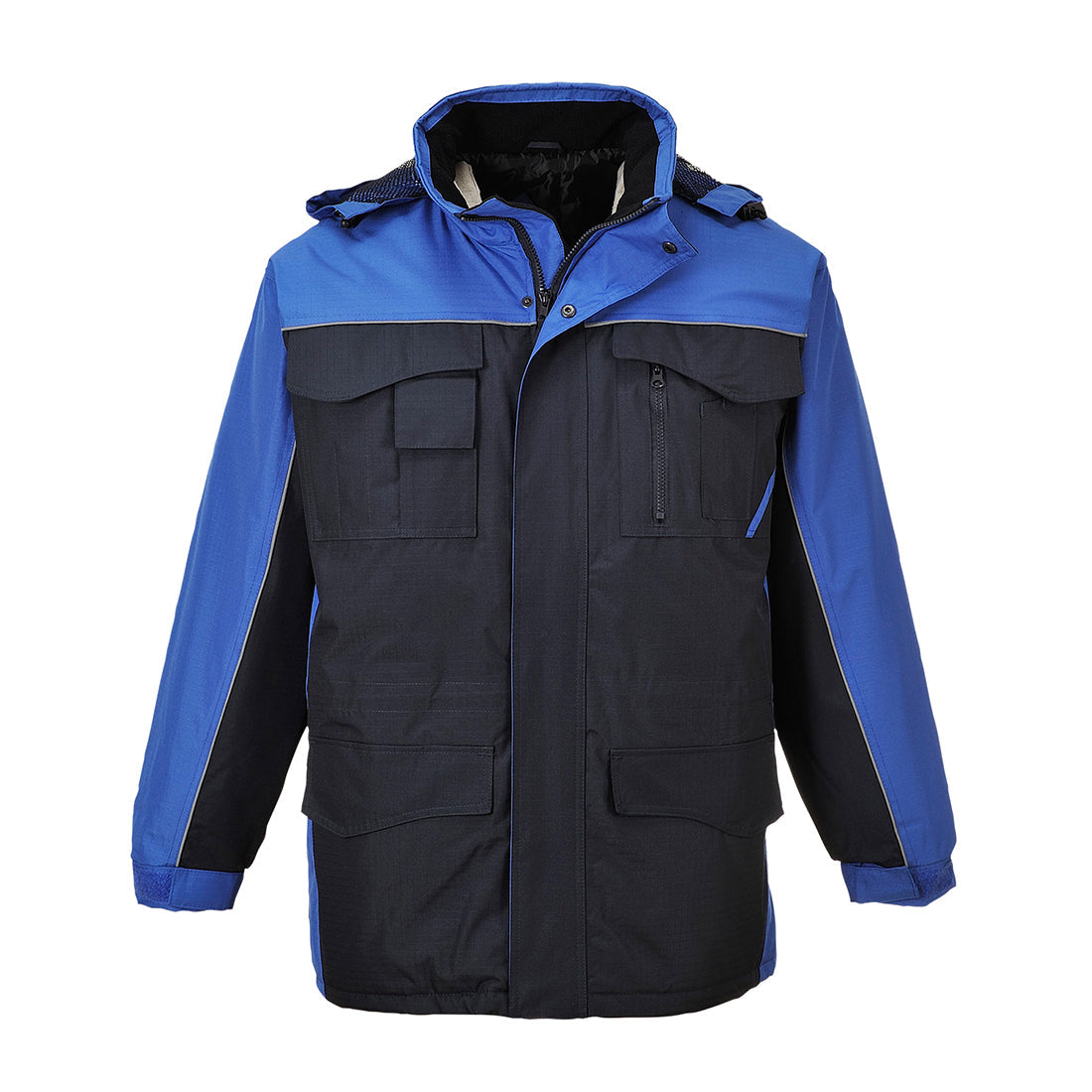 Portwest S562 RS Parka Jacket 1#colour_navy-royal