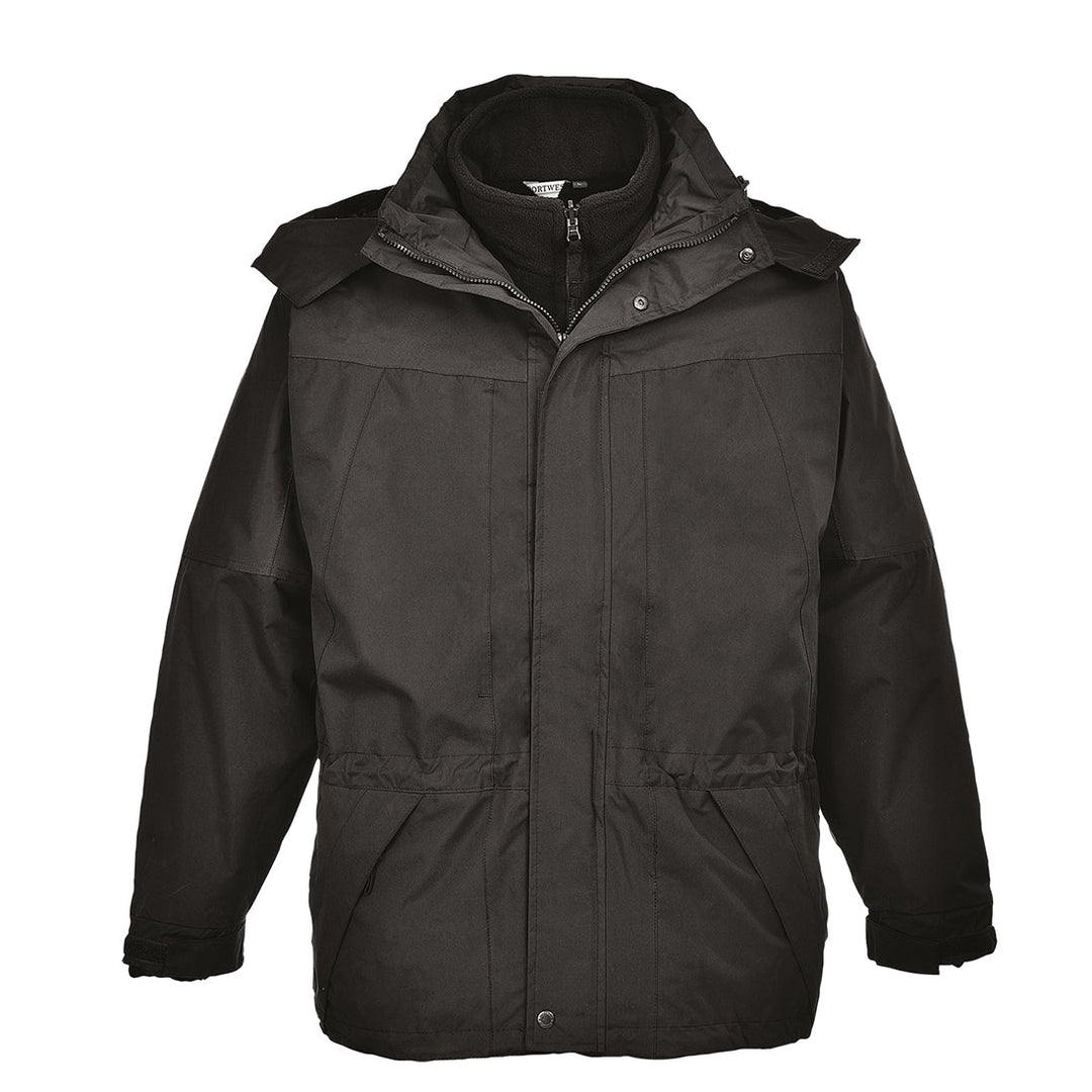 Portwest S570 Aviemore 3 in 1 Mens Jacket 1#colour_black