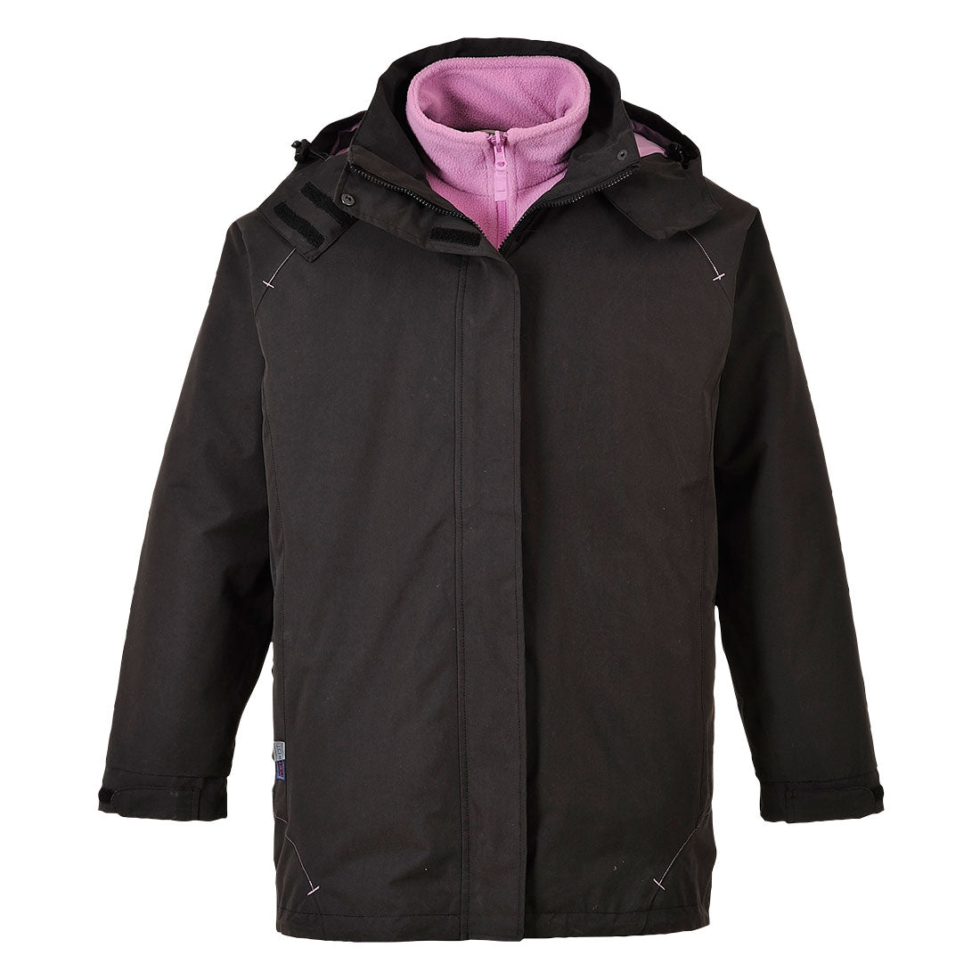Portwest S571 Elgin 3 in 1 Ladies Jacket 1#colour_black