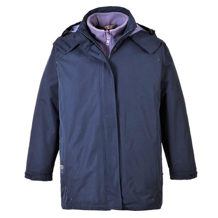 Portwest S571 Elgin 3 in 1 Ladies Jacket 1#colour_navy