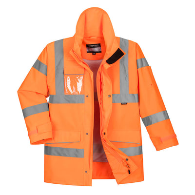 Portwest S590 Extreme Parka Jacket 1#colour_orange