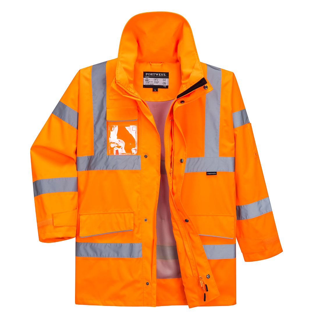 Portwest S590 Extreme Parka Jacket 1#colour_orange 2#colour_orange