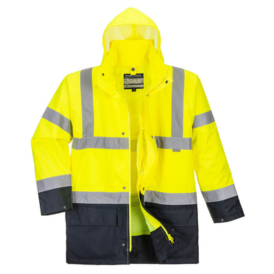 Portwest S766 Essential 5-in-1 Two-Tone Jacket 1#colour_yellow-black