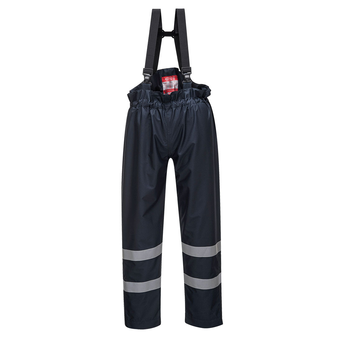 Portwest S772 Bizflame Rain FR Multi Protection Unlined Trousers 1#colour_navy