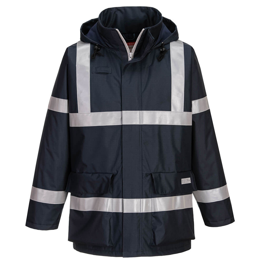 Portwest S785 Bizflame Rain Anti-Static FR Jacket 1#colour_navy