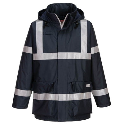 Portwest S785 Bizflame Rain Anti-Static FR Jacket 1#colour_navy