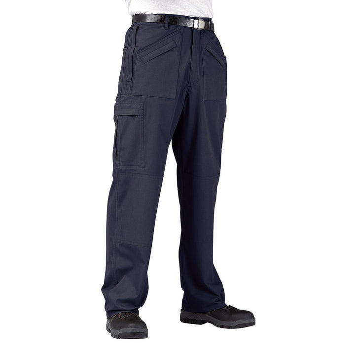 Portwest S787 Classic Action Trousers - Texpel Finish 1#colour_navy 2#colour_navy