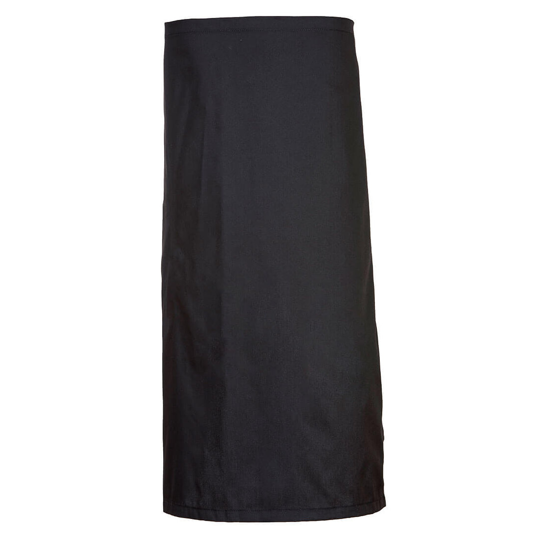 Portwest S794 Waist Chefs Apron with Pocket 1#colour_black