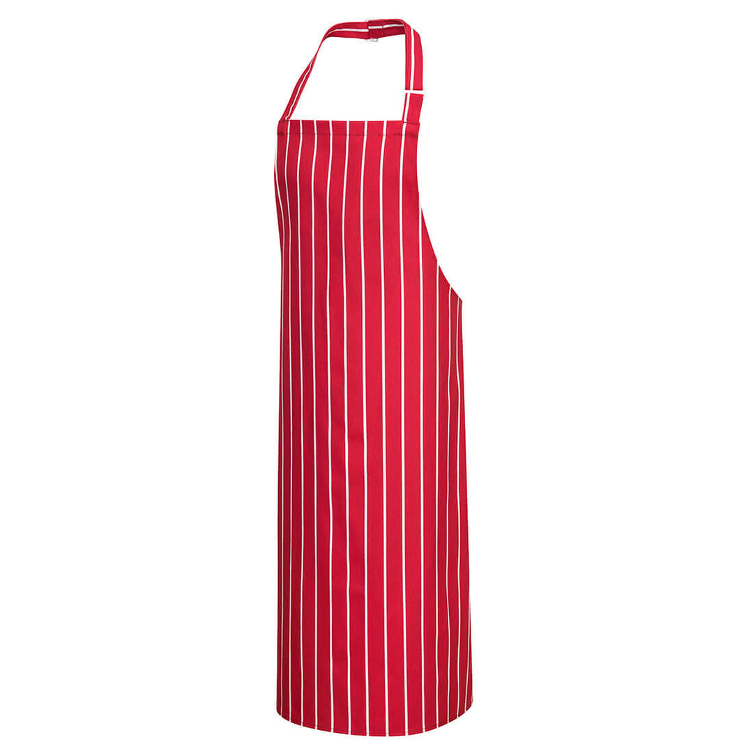 Portwest S839 Butchers Apron 1#colour_red-white