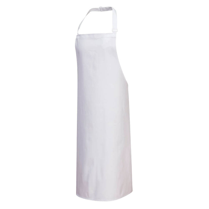 Portwest S840 Cotton Chefs Bib Apron 1#colour_white