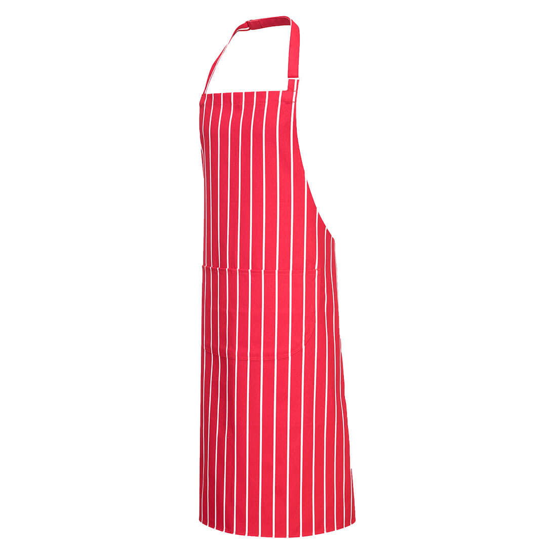 Portwest S855 Butchers Apron with Pocket 1#colour_red