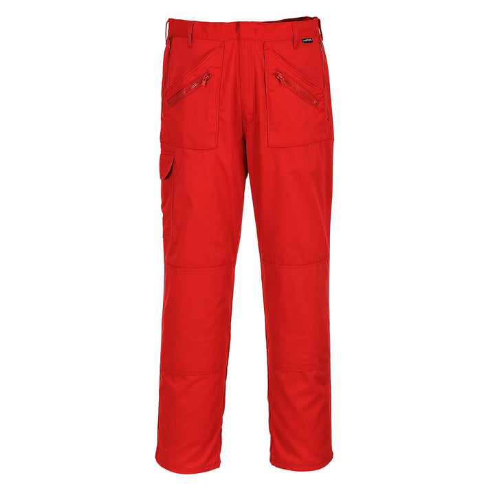 Portwest S887 Action Trousers 1#colour_red