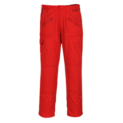 Portwest S887 Action Trousers 1#colour_red