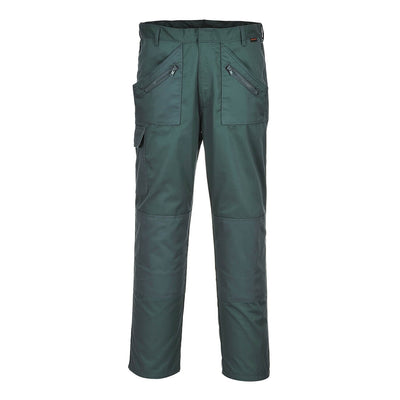 Portwest S887 Action Trousers Green/Grey/Spruce