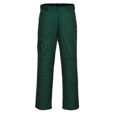 Portwest S891 Bradford Trousers 1#colour_bottle-green 2#colour_bottle-green