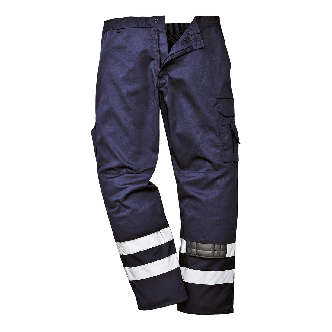 Portwest S917 Iona Safety Combat Trousers 1#colour_navy