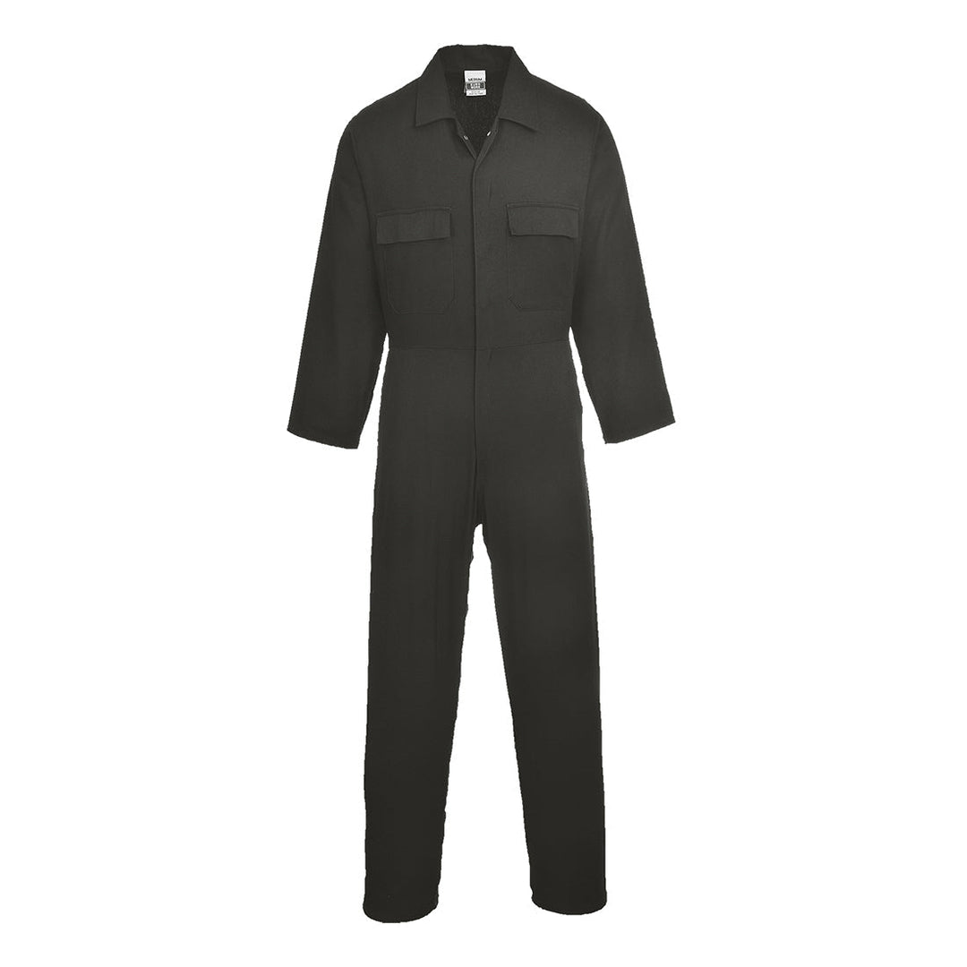 Portwest S998 Euro Work Cotton Coveralls 1#colour_black