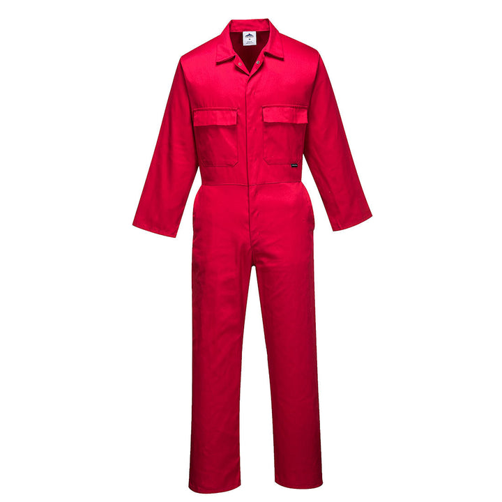 Portwest S999 Euro Work Coveralls 1#colour_red