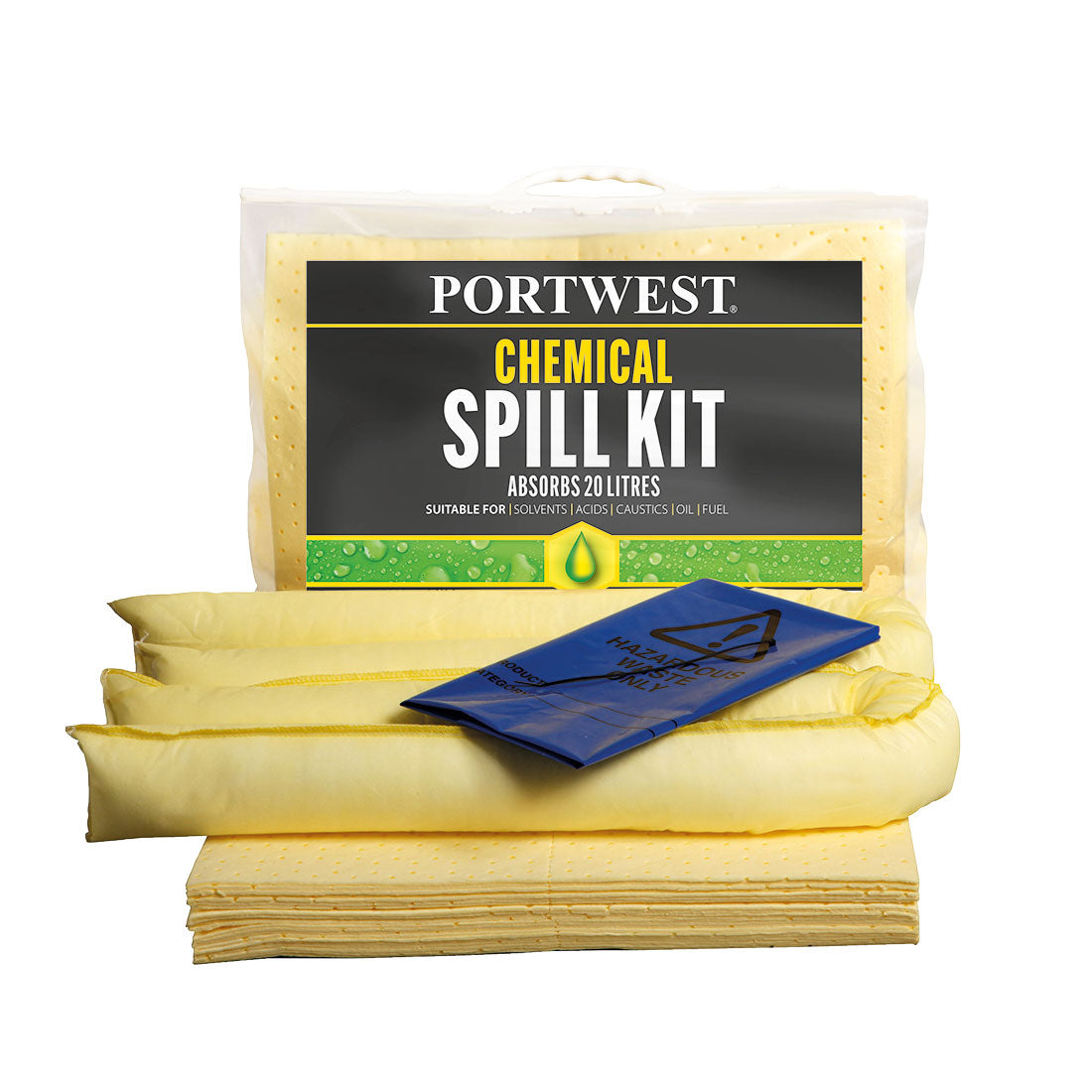 Portwest SM90 20 Litre Chemical Kit 1#colour_yellow