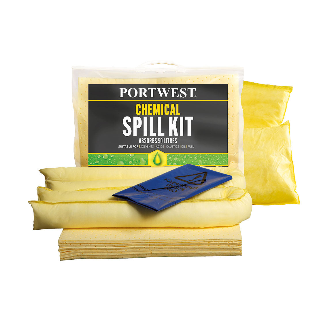Portwest SM91 50 Litre Chemical Kit 1#colour_yellow