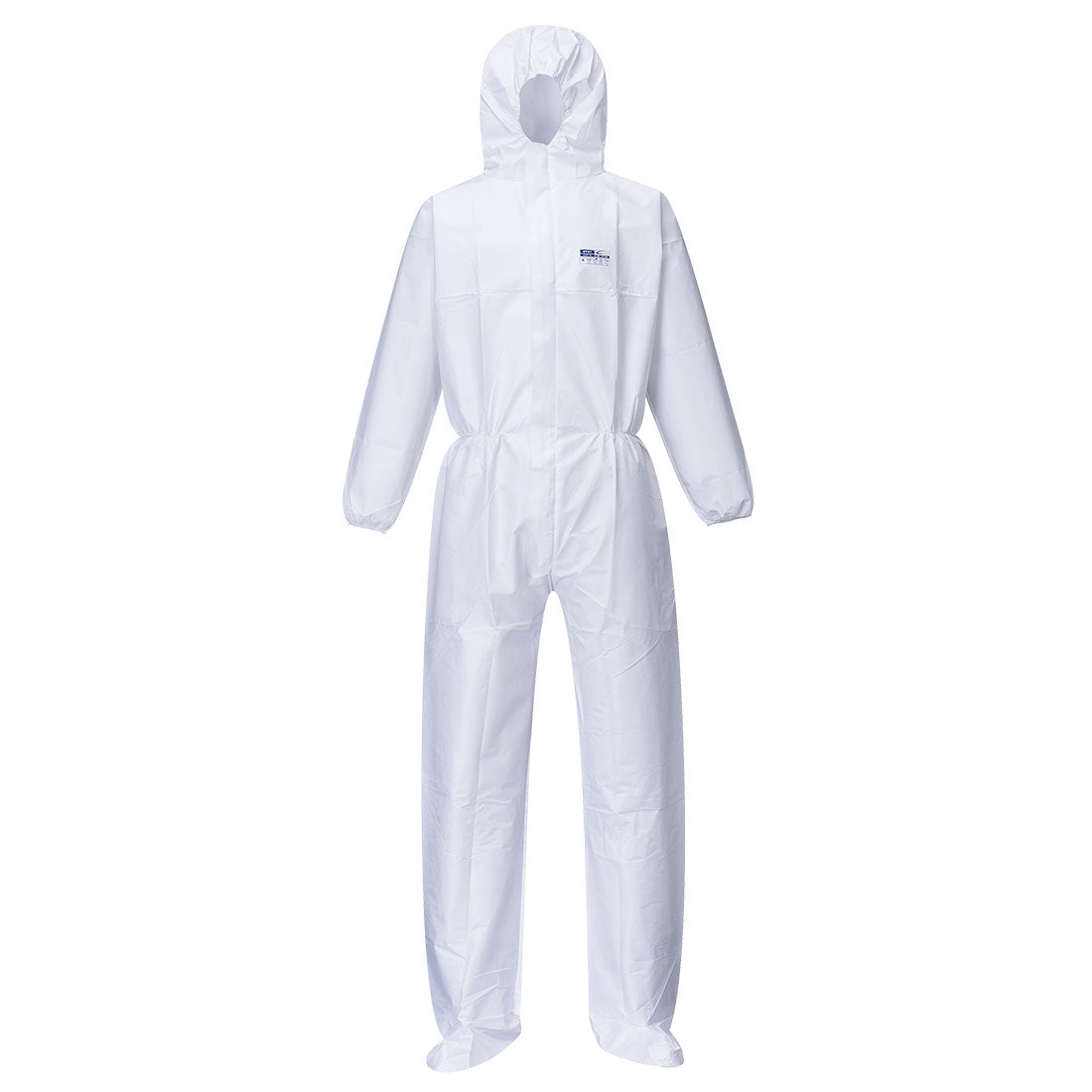 Portwest ST41 BizTex Microporous Coveralls with Boots Covers Type 5/6 1#colour_white