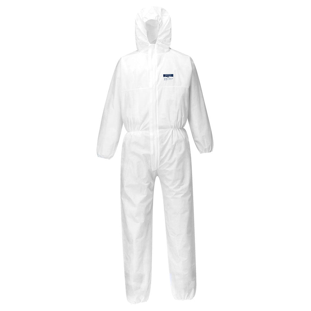 Portwest ST80 BizTex SMS FR Coveralls Type 5/6 1#colour_white 2#colour_white
