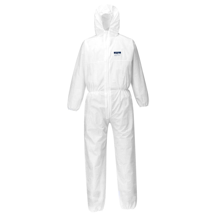 Portwest ST80 BizTex SMS FR Coveralls Type 5/6 1#colour_white 2#colour_white