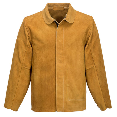Portwest SW34 Leather Welding Jacket 1#colour_tan