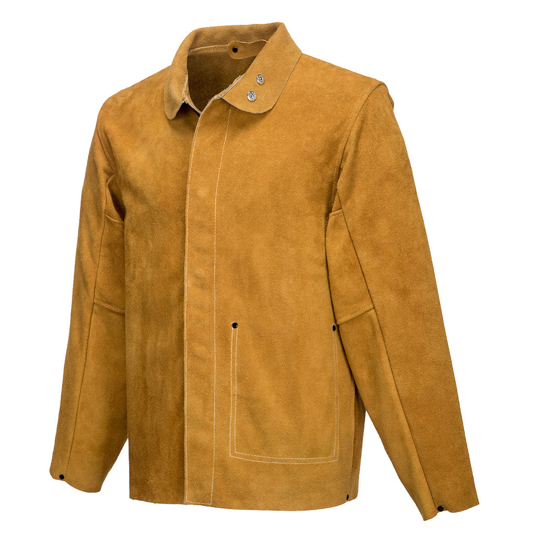 Portwest SW34 Leather Welding Jacket 1#colour_tan 2#colour_tan