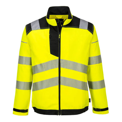 Portwest T500 PW3 Hi Vis Work Jacket 1#colour_yellow-black
