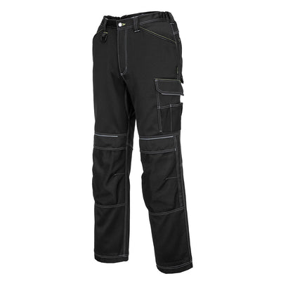 Portwest T601 PW3 Work Trousers 1#colour_black 2#colour_black