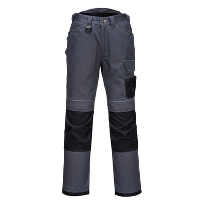 Portwest T601 PW3 Work Trousers 1#colour_zoom-grey-black