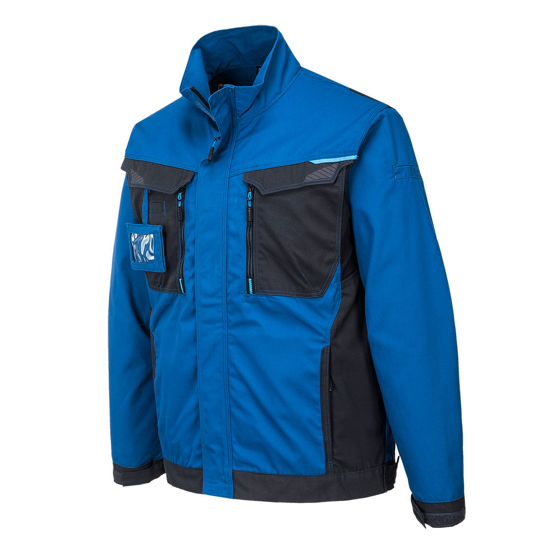 Portwest T703 WX3 Work Jacket 1#colour_persian-blue 2#colour_persian-blue 3#colour_persian-blue