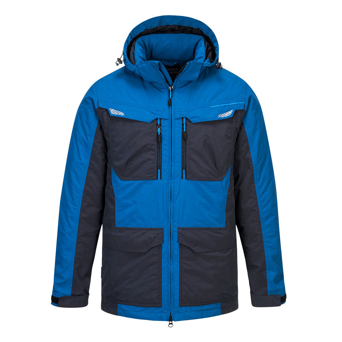 Portwest T740 WX3 Winter Jacket 1#colour_persian-blue