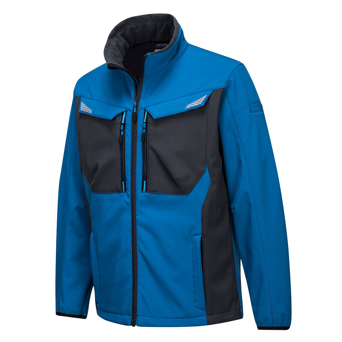 Portwest T750 WX3 Softshell Jacket 1#colour_persian-blue 2#colour_persian-blue
