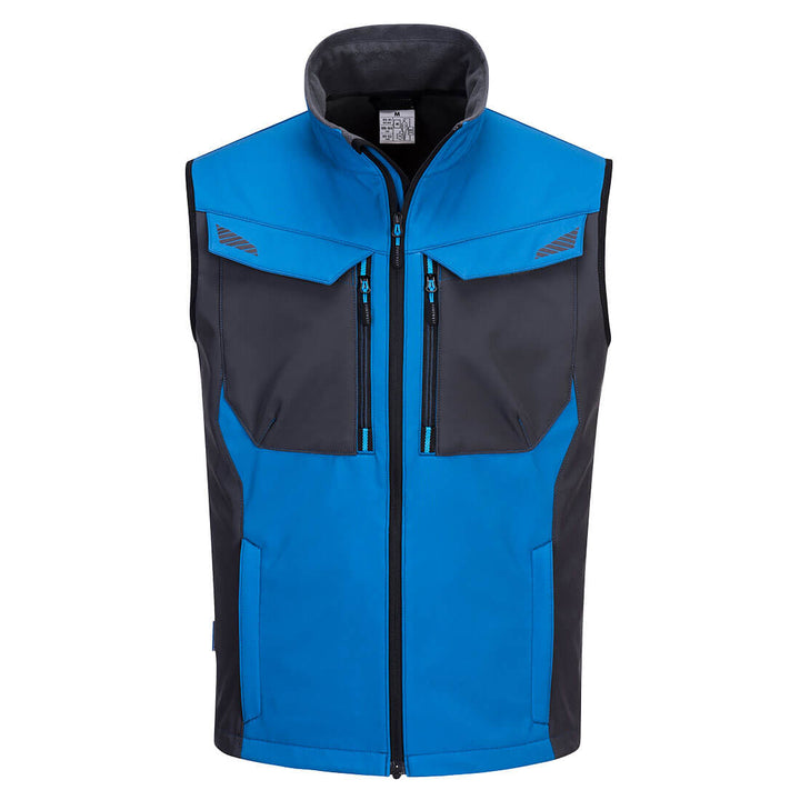 Portwest T751 WX3 Softshell Gilet 1#colour_persian-blue