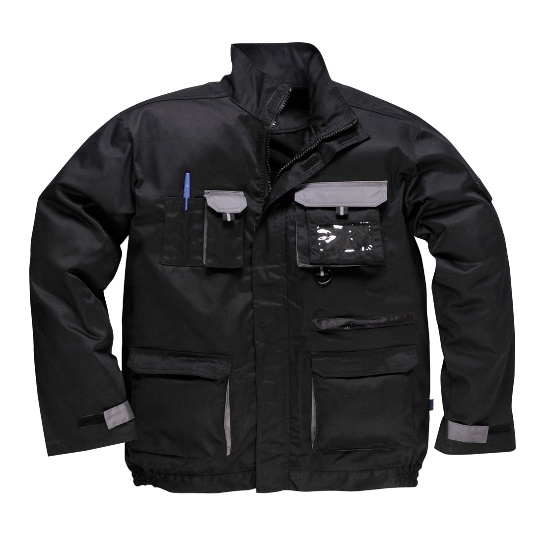 Portwest TX10 Texo Contrast Jacket 1#colour_black