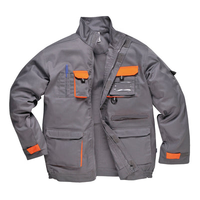 Portwest TX10 Texo Contrast Jacket 1#colour_grey