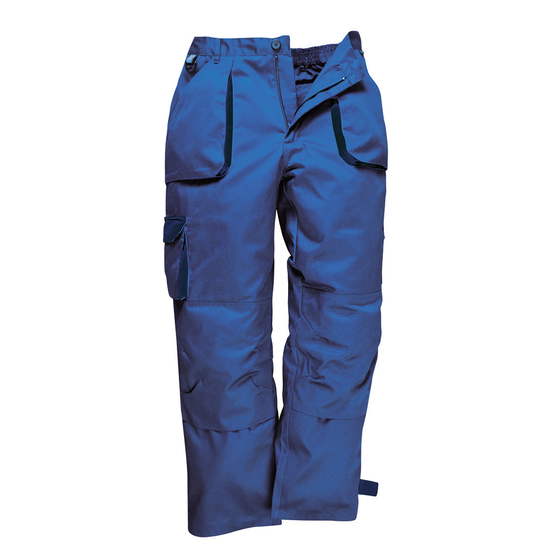 Portwest TX11 Texo Contrast Trousers 1#colour_royal-blue 2#colour_royal-blue