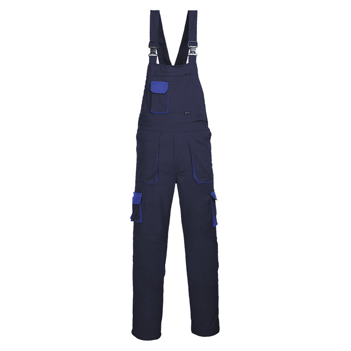 Portwest TX12 Texo Contrast Bib & Brace 1#colour_navy