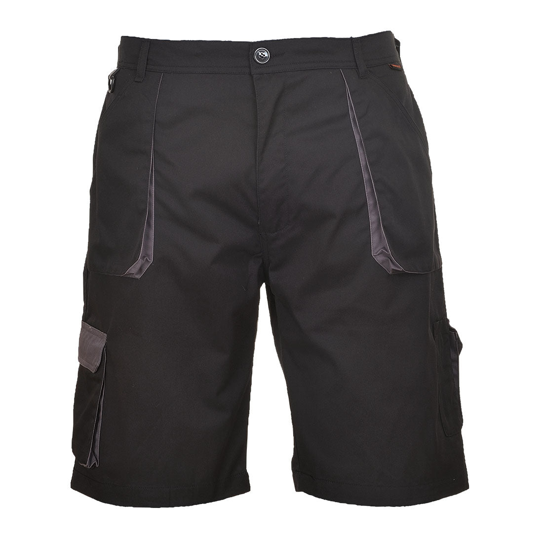 Portwest TX14 Texo Contrast Shorts 1#colour_black